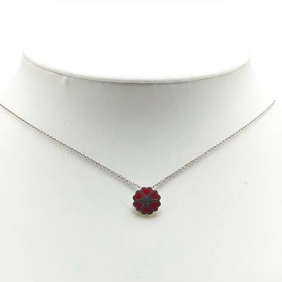 Tiffany Paloma Picasso Crown Of Hearts  Necklace . - Picture 16 of 16